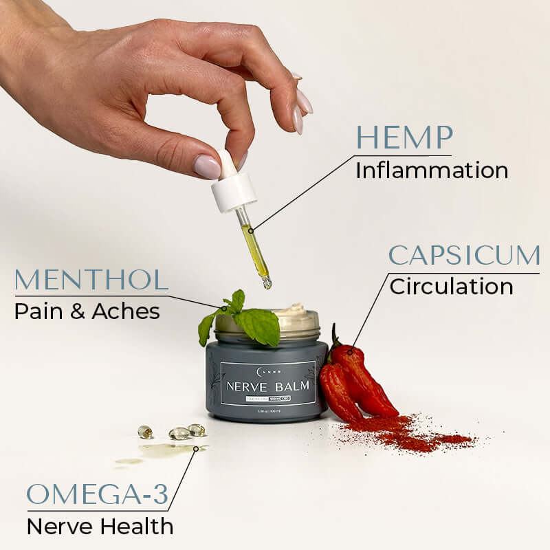 Nerve Balm - Premium All-Natural Ingredients